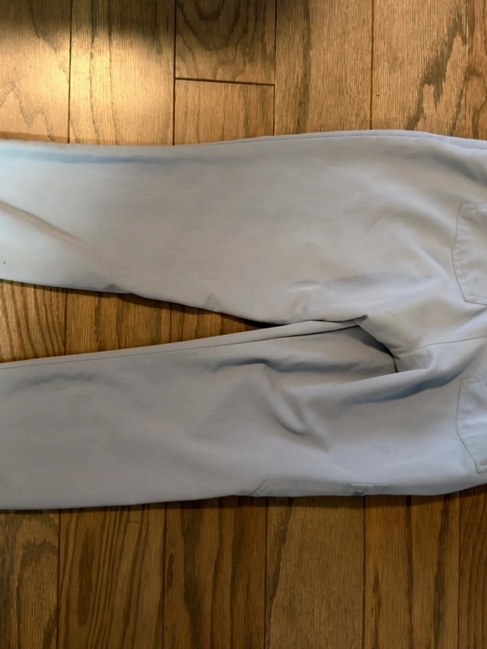 FIGS Dusty Blue Scrub Set - Top & Jogger Pants - Picture 6 of 9